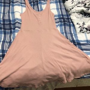 Summery rosy pink dress